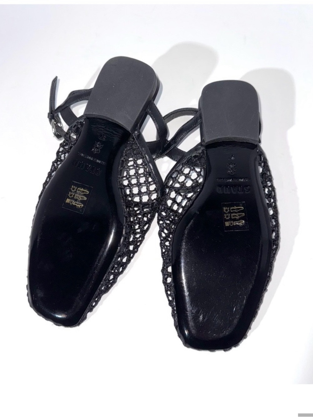 Staud Rete Paper Net Sandals - Picture 4 of 5